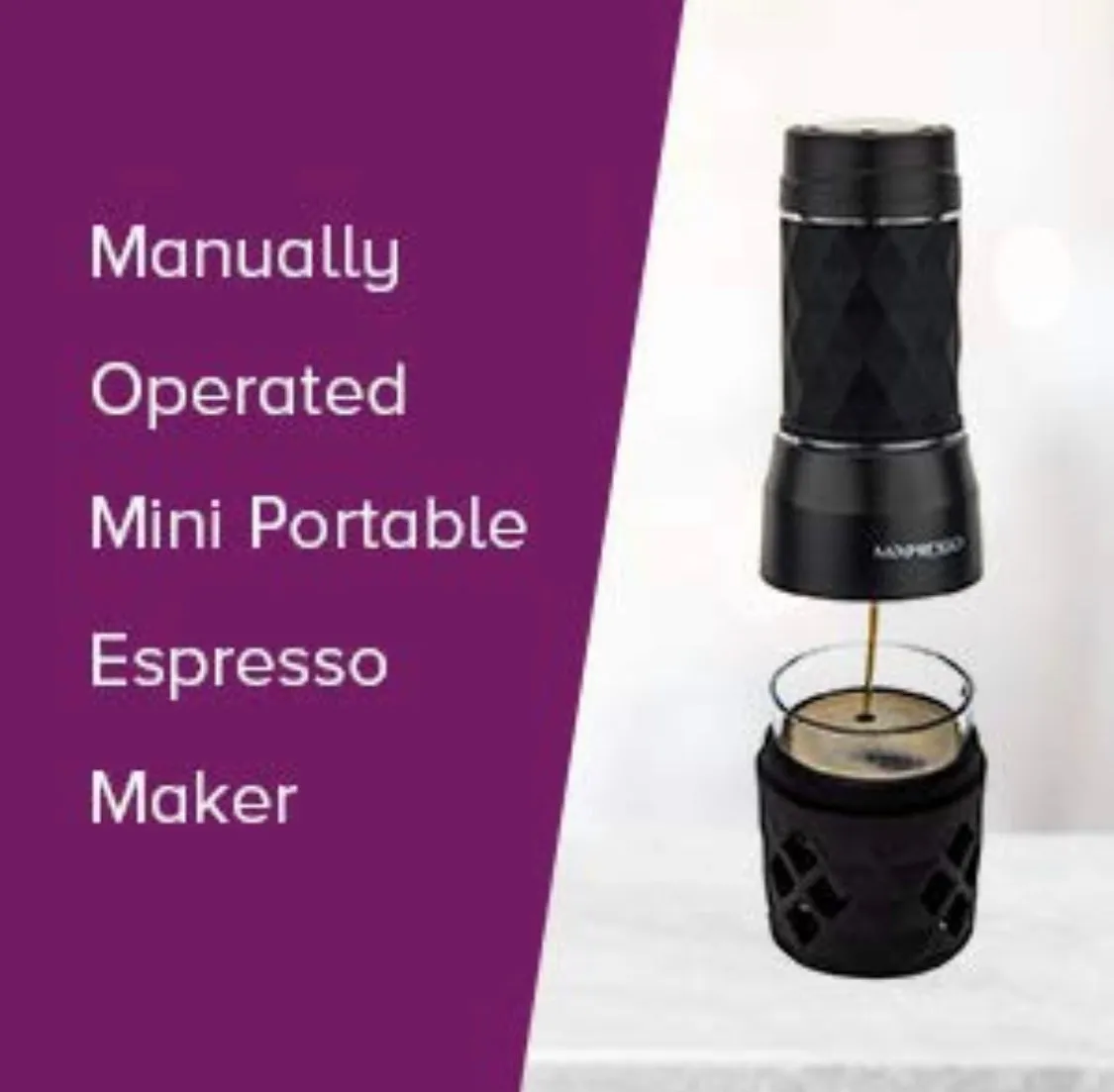 Mixpresso Manual Operated Mini Portable Espresso Maker