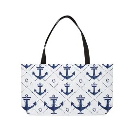 Nautical Anchors Tote Bag (24" x 13" x 2")