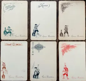 (*NEW ARRIVAL*) Bénédictine. 6 menus in original envelope