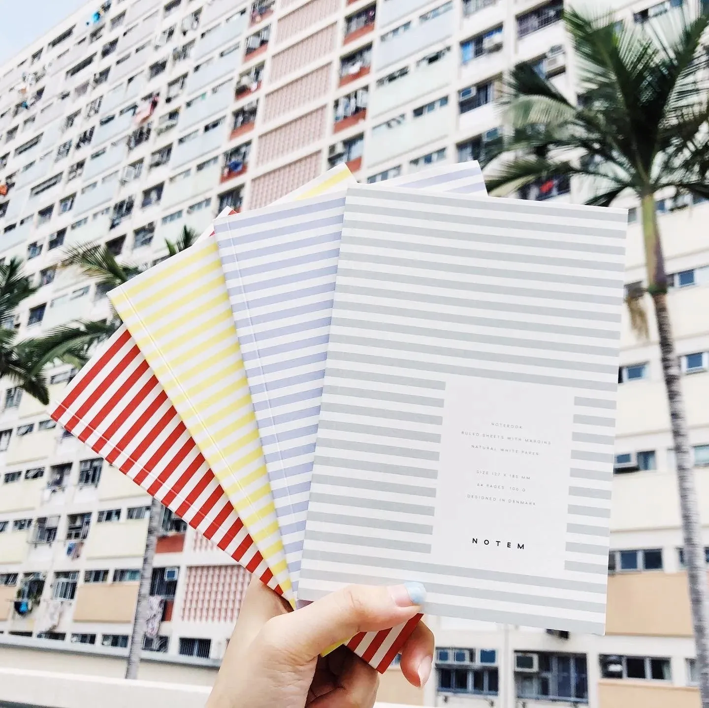 Notem VITA Softcover Notebook - Small, Yellow, Dot Grid