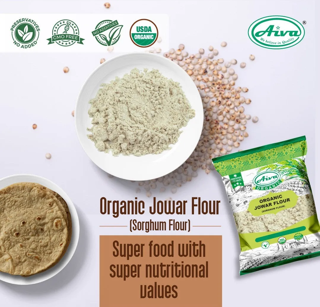 Organic Juwar Flour (Sorghum Flour)