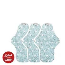 Organic Reusable Pads - 3 Medium Pads