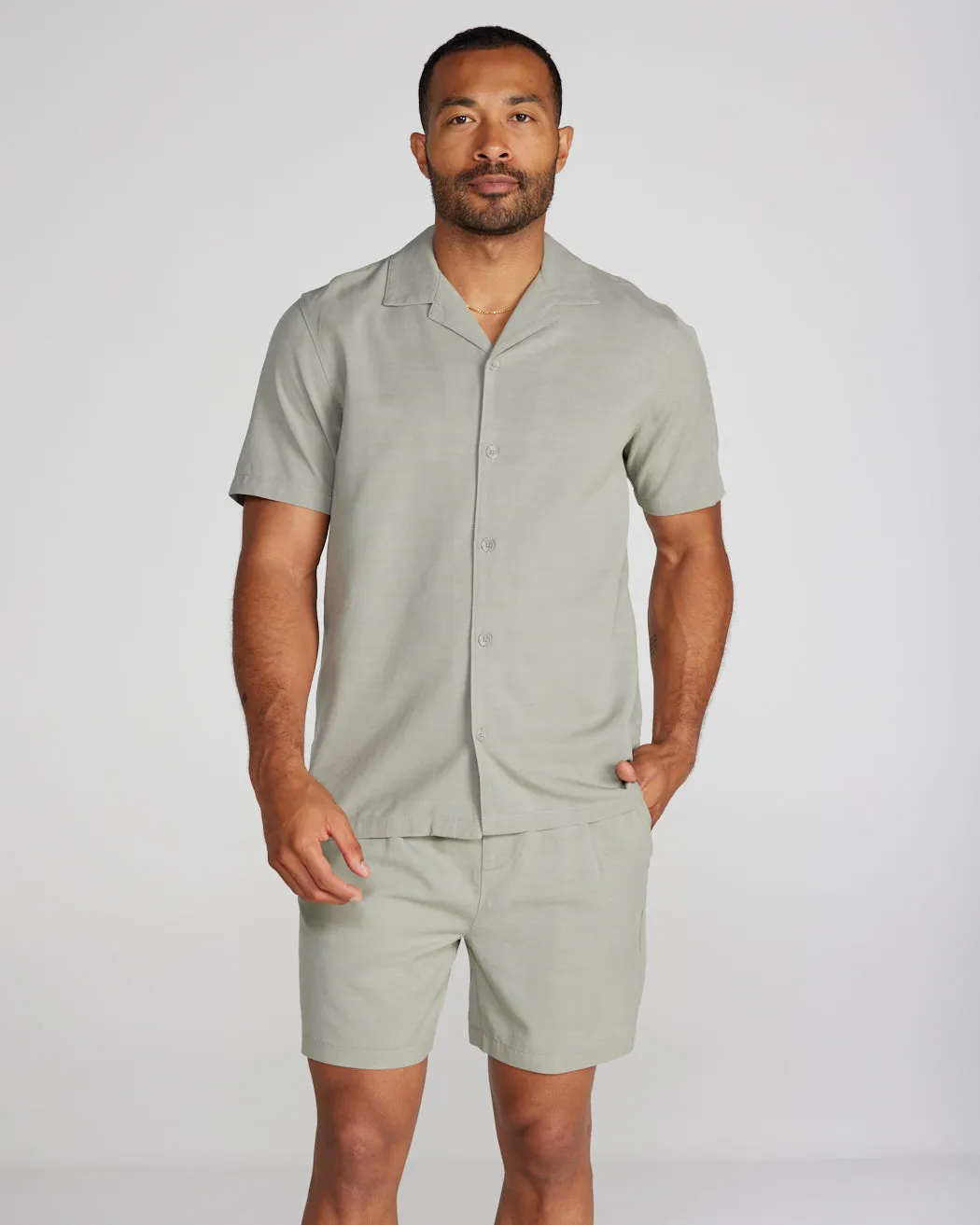 Paloma 2.0 Short Sleeve Camp Collar