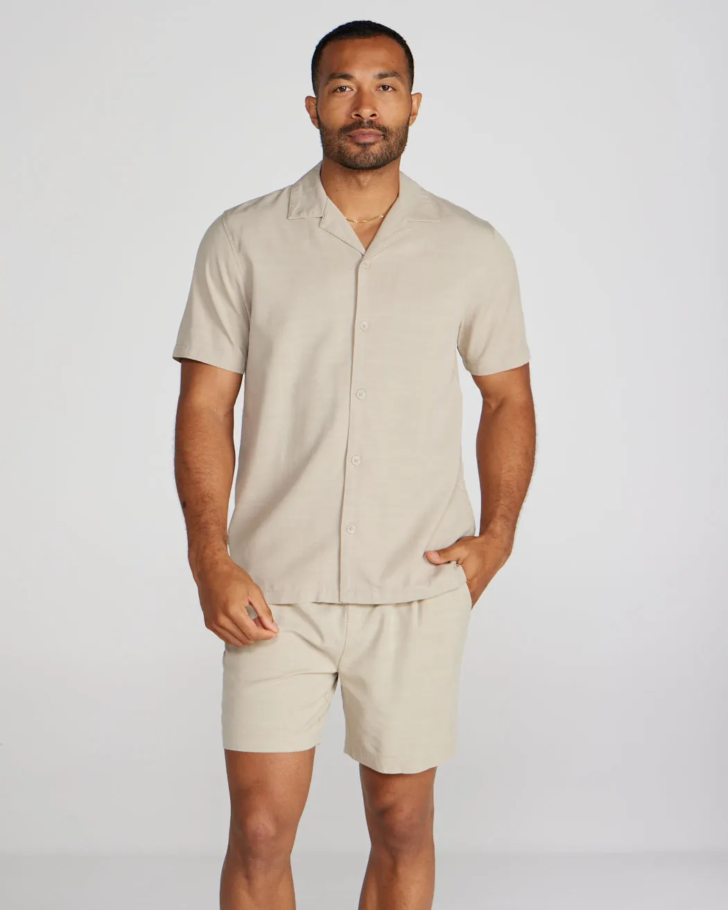 Paloma 2.0 Short Sleeve Camp Collar