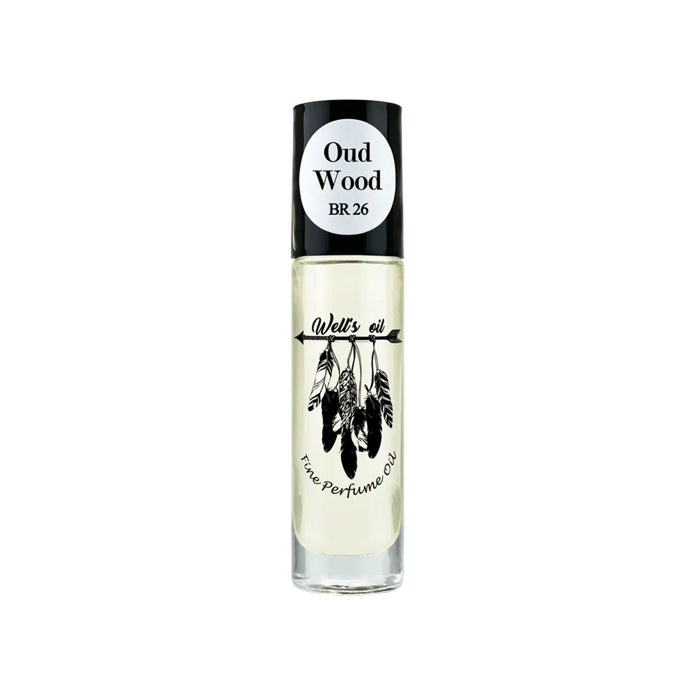 Perfume Oil Roll-On 0.33 fl Oz Inspired by Oud Wood Type