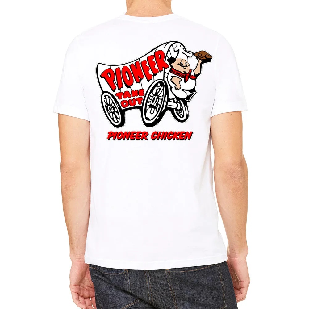 Pioneer Chicken Men's White T-Shirt