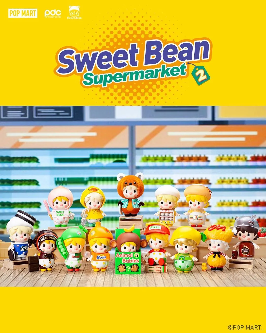 POP MART Sweet Bean Supermarket 2 Series