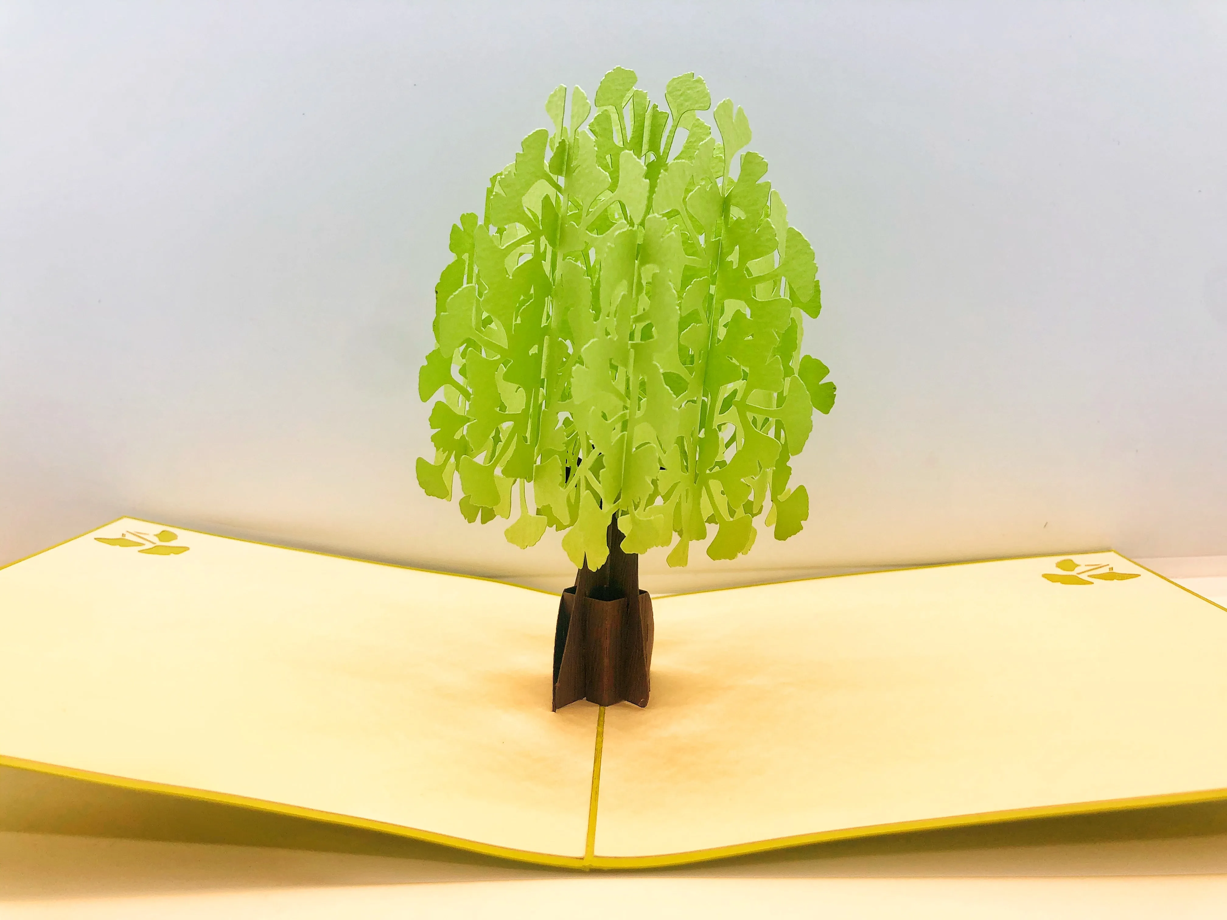 Pop-up Card _ Ginkgo Biloba