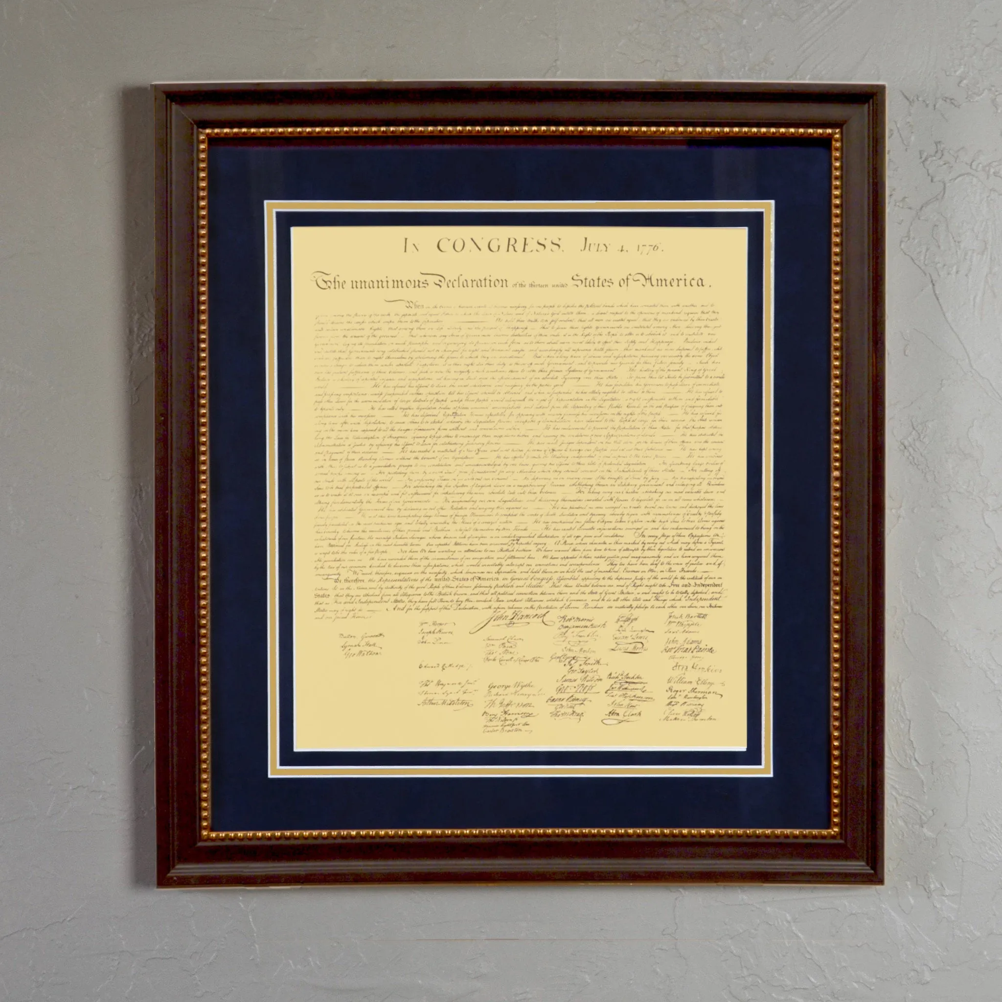 Premium Framed Charters of Freedom Bundle Black