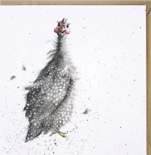 "Guinea Fowl" Greeting Card from Wrendale