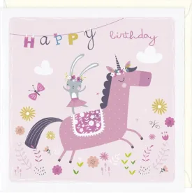 "Happy Birthday" Greeting Card