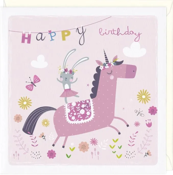 "Happy Birthday" Greeting Card