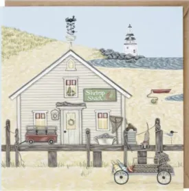 "Shrimp Shack" Greeting Card from Wrendale