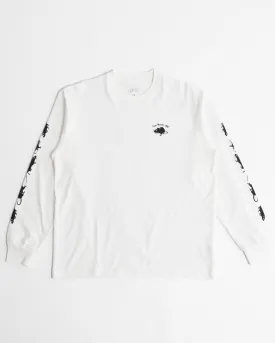 Rat Race LS Tee White