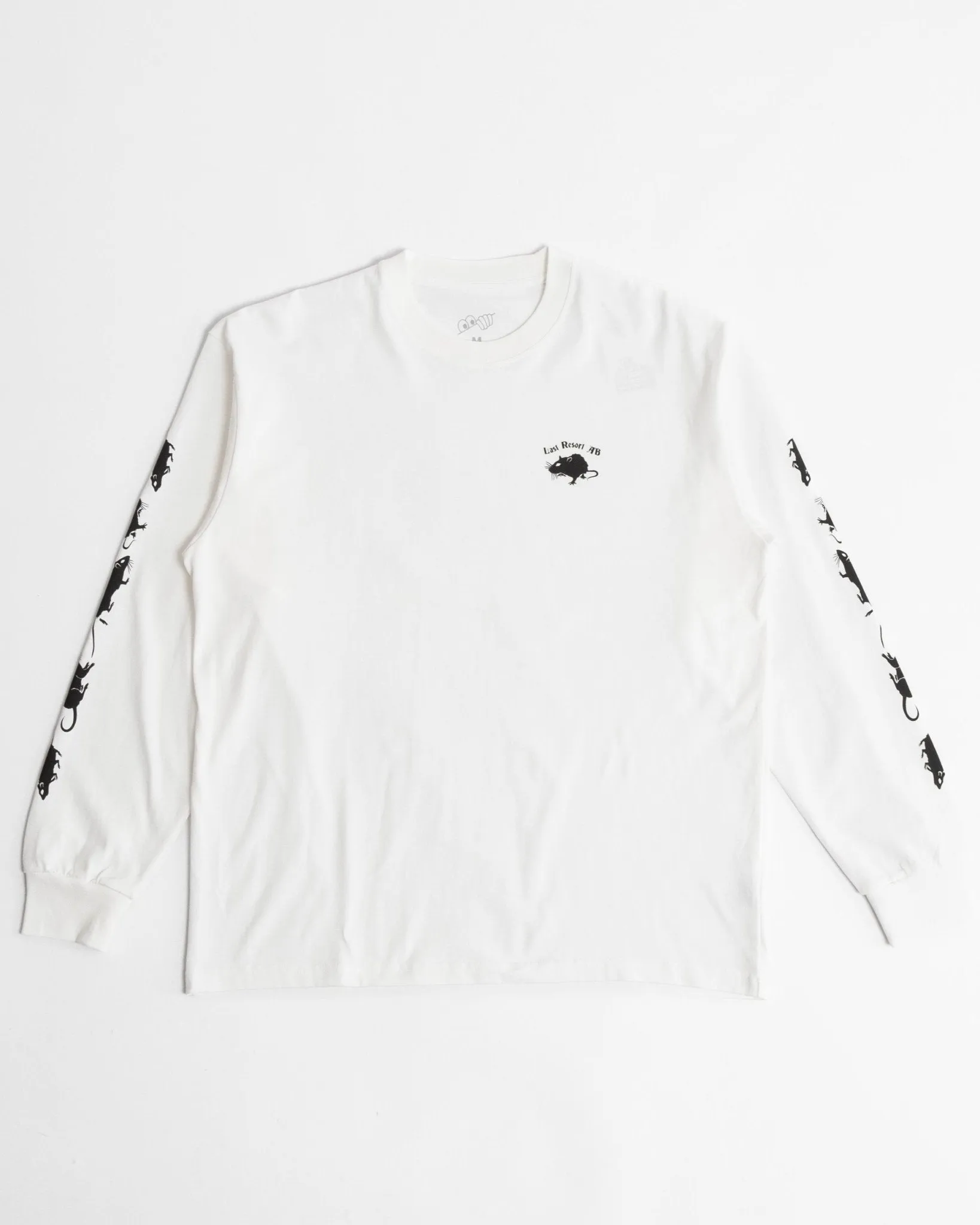 Rat Race LS Tee White