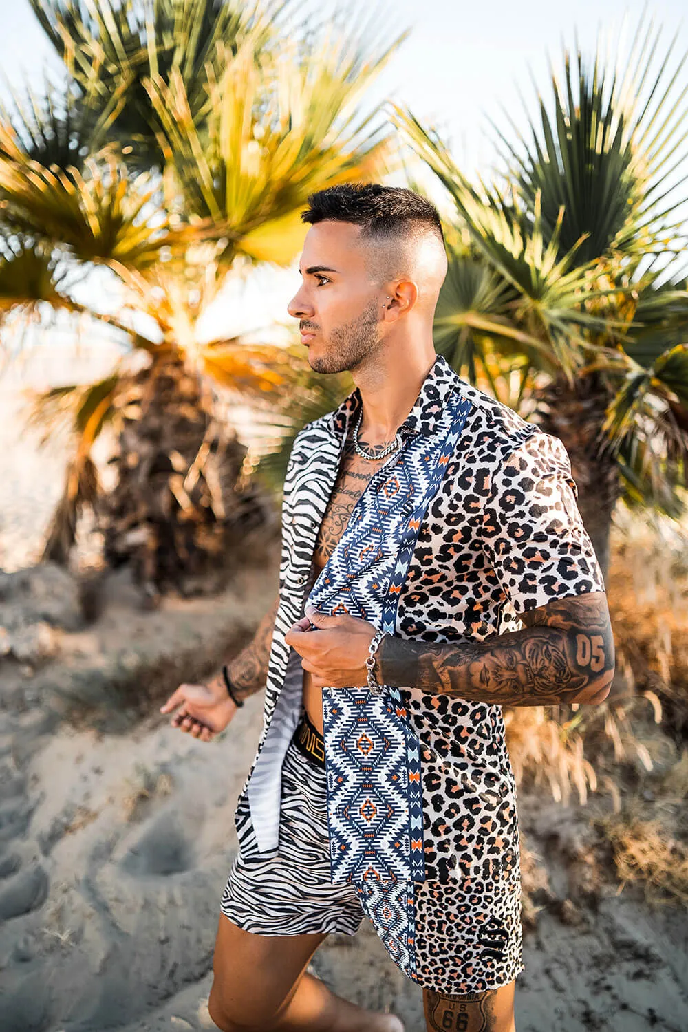 Resort Shirt - Aztec Jungle