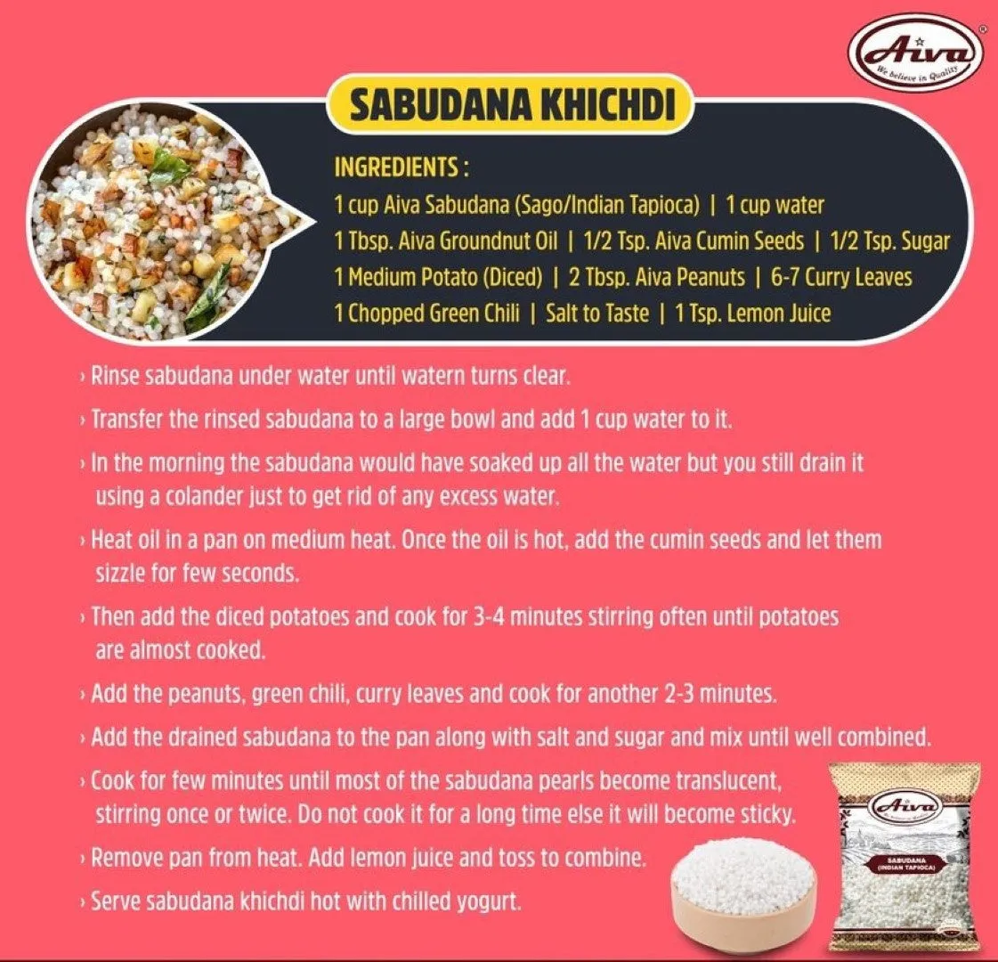 Sabudana (Indian Tapioca)