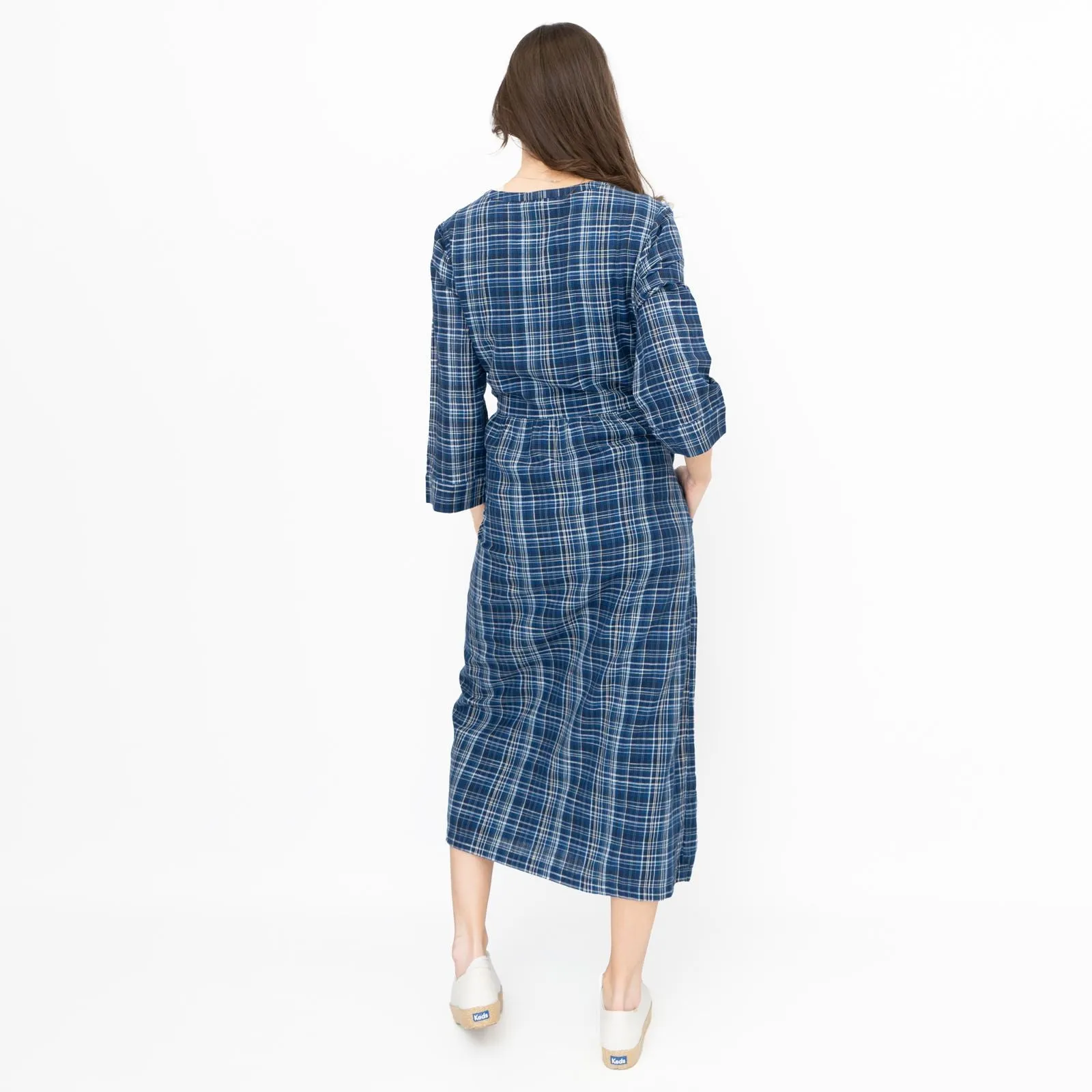 Seasalt Magnolia Bloom Checked Dress