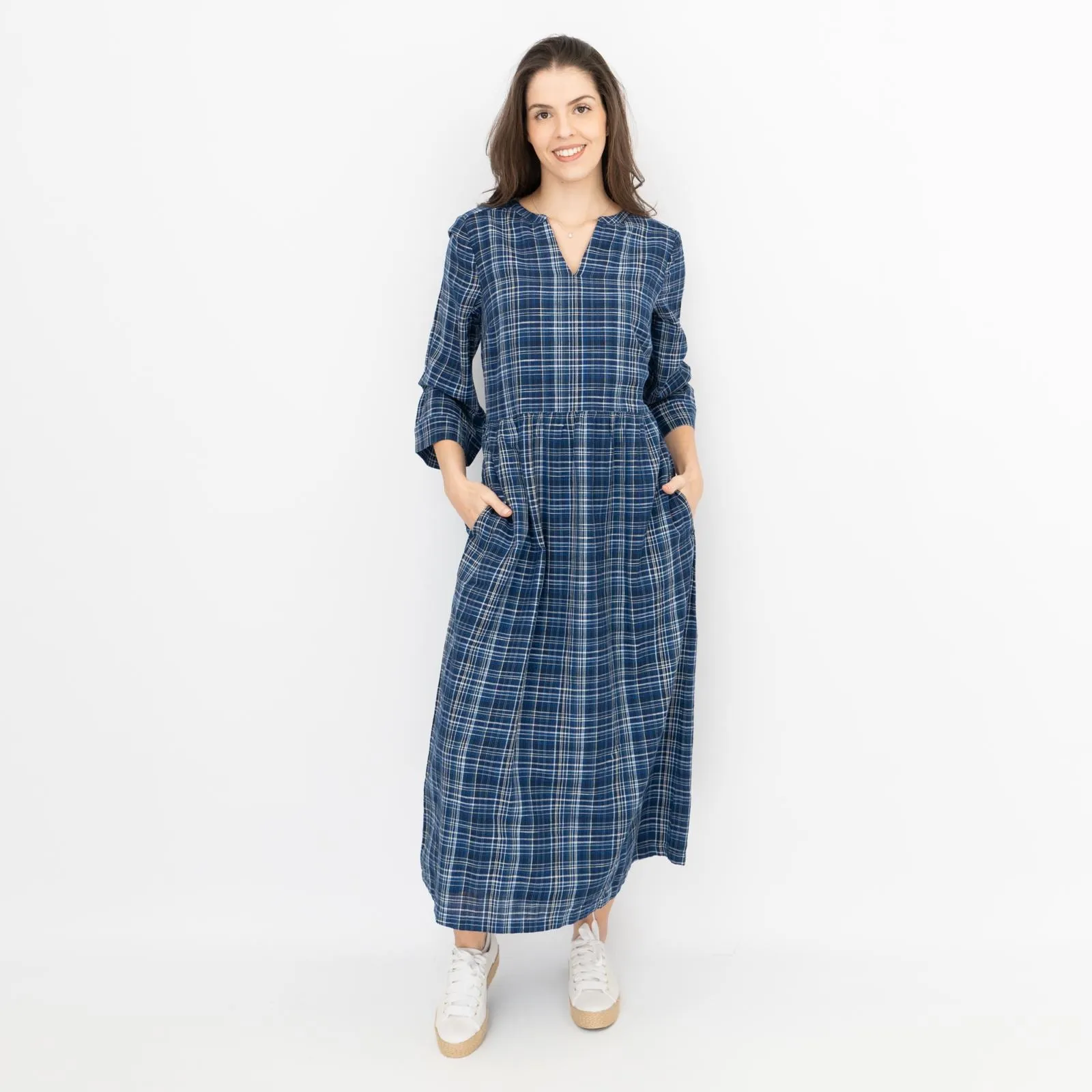 Seasalt Magnolia Bloom Checked Dress