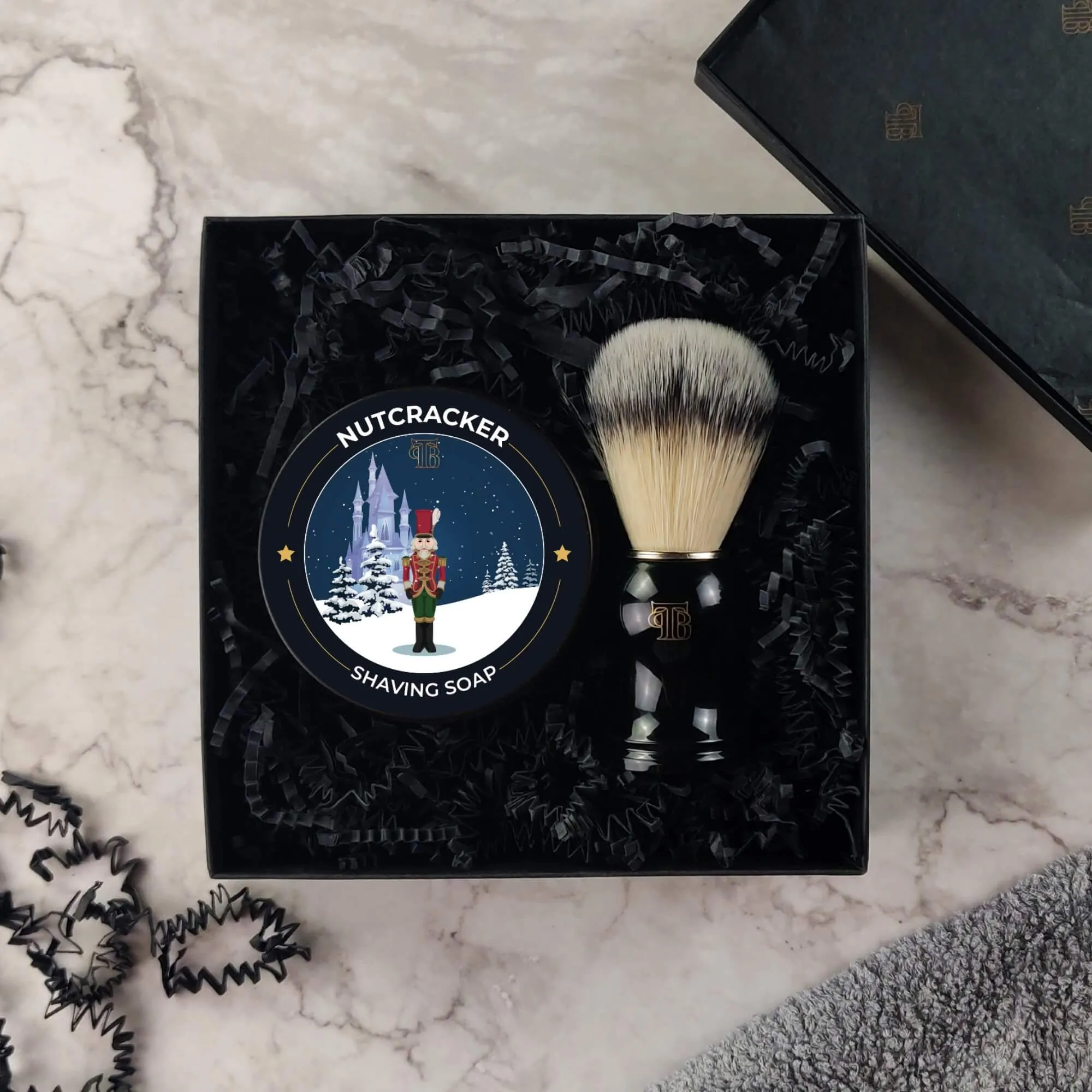 Shaving Soap And Brush Gift Set