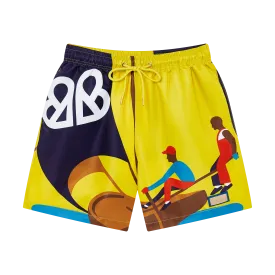 THE NAVIS SHORTS- YELLOW