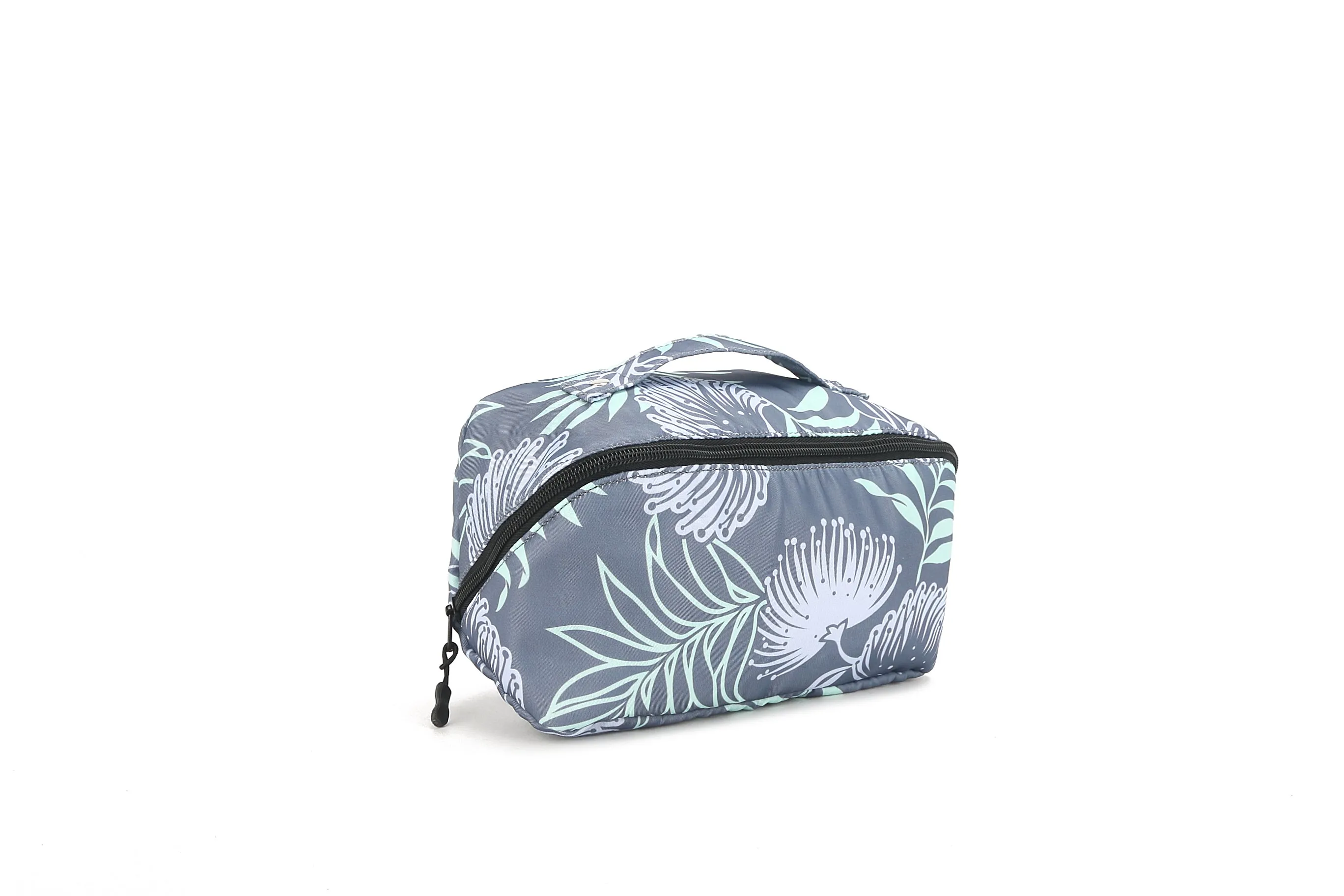 Travel Cosmetic Pouch Lehua Grey