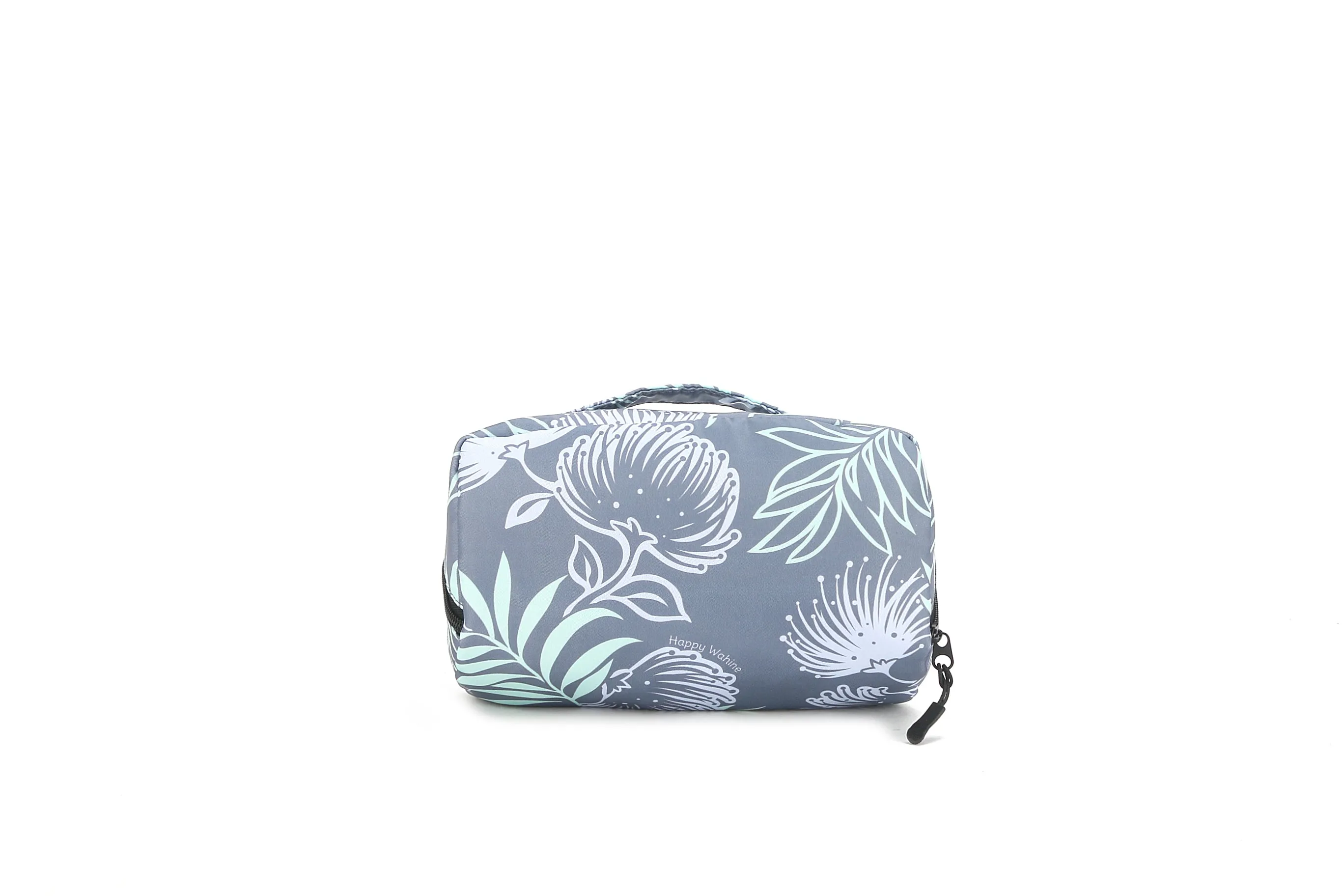 Travel Cosmetic Pouch Lehua Grey