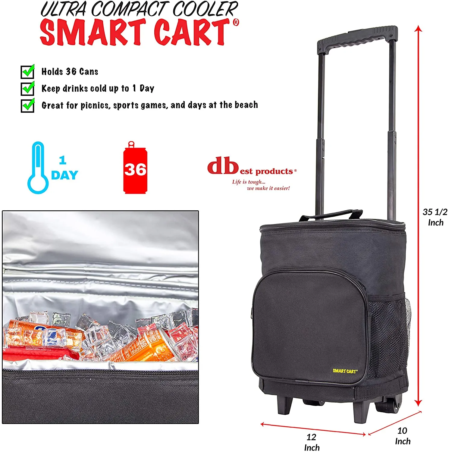 Ultra Compact Cooler Smart Cart®