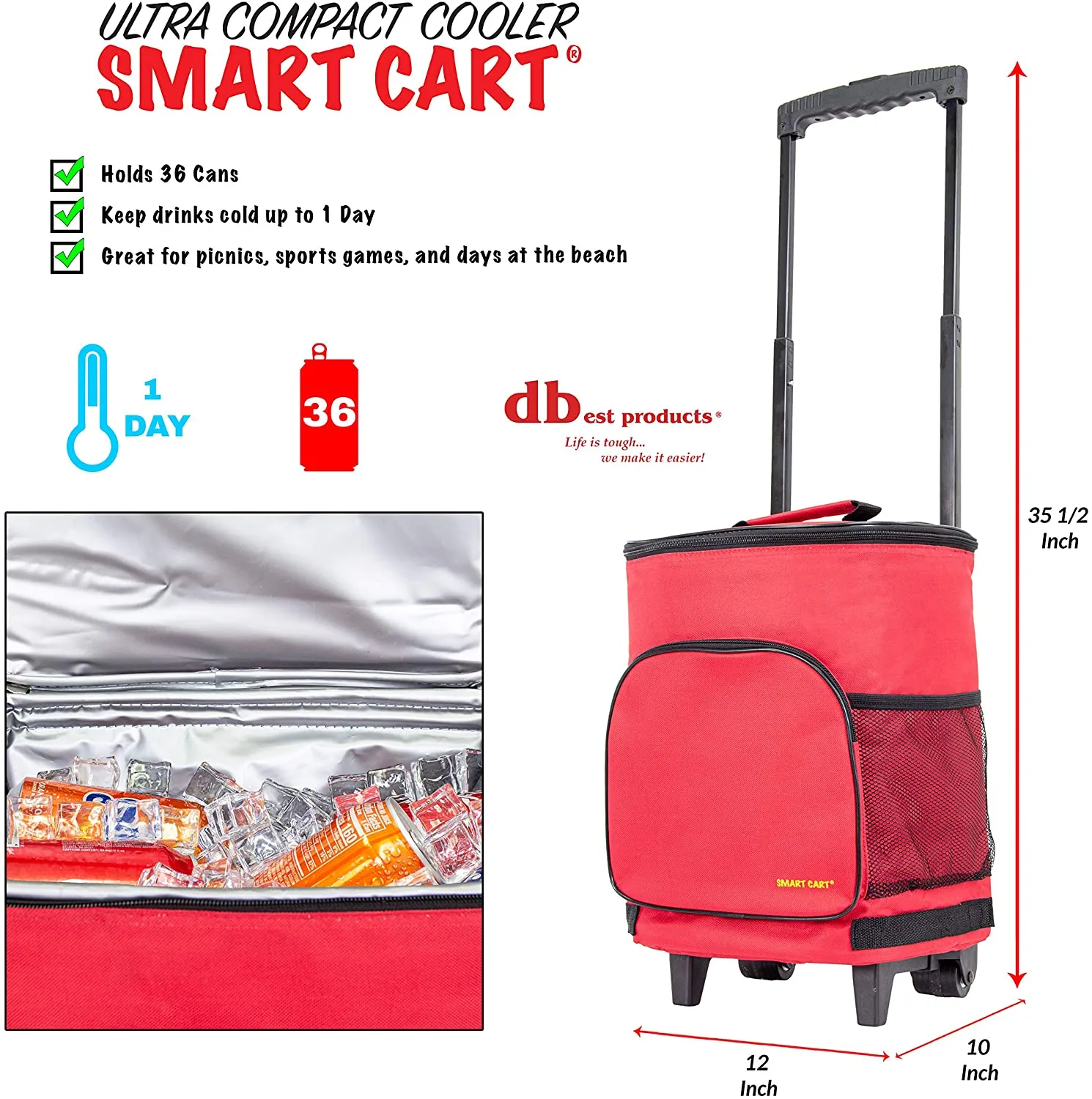 Ultra Compact Cooler Smart Cart®