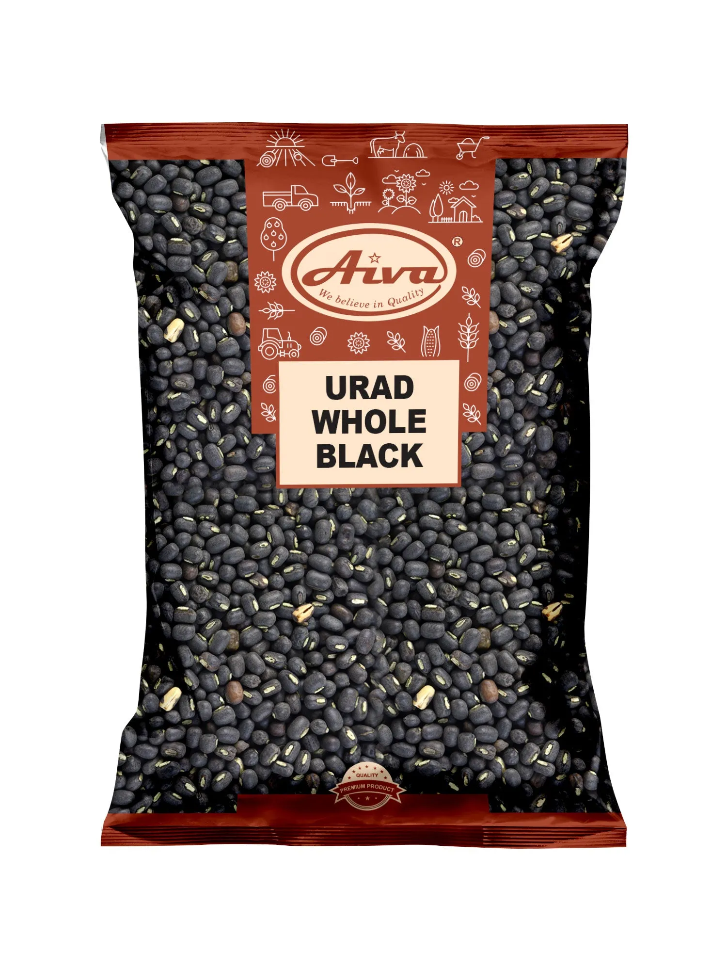 Urad Whole Black