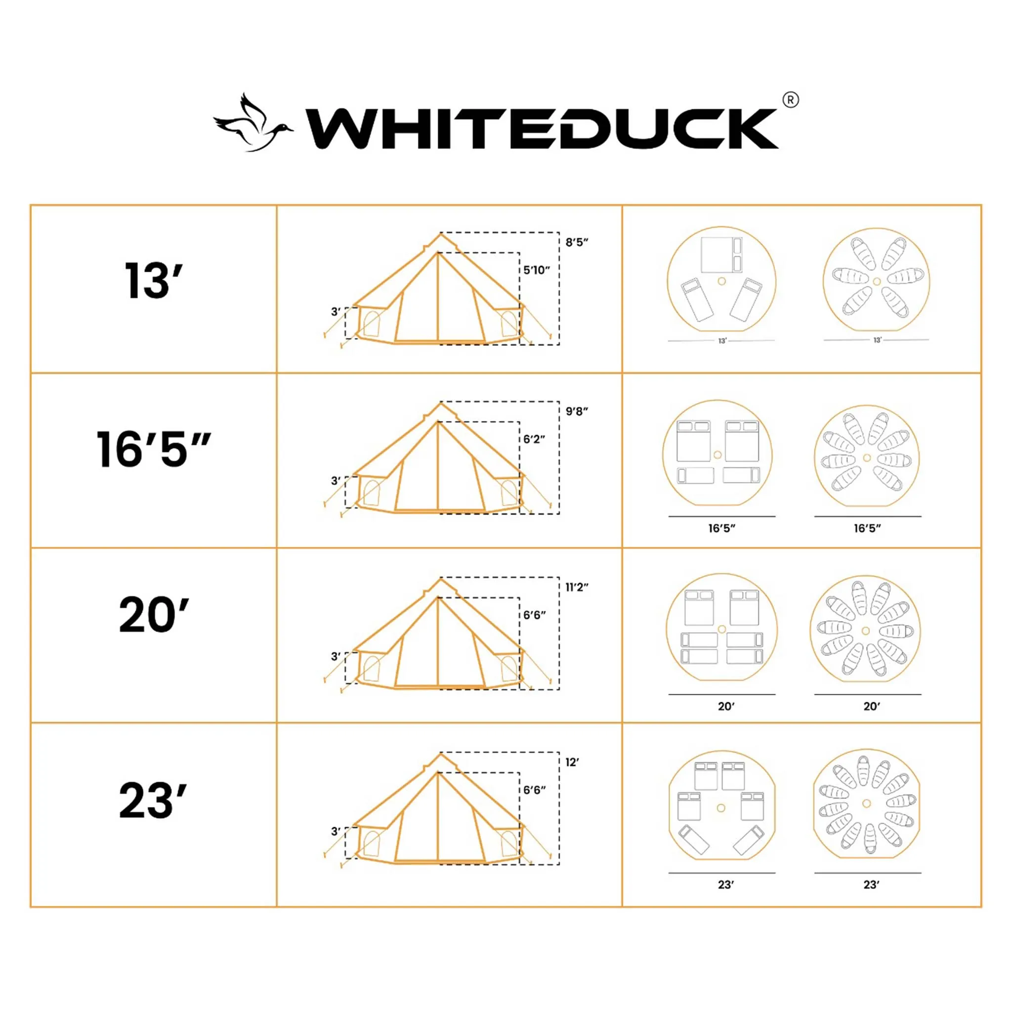 Used - 13' Avalon Bell Tent