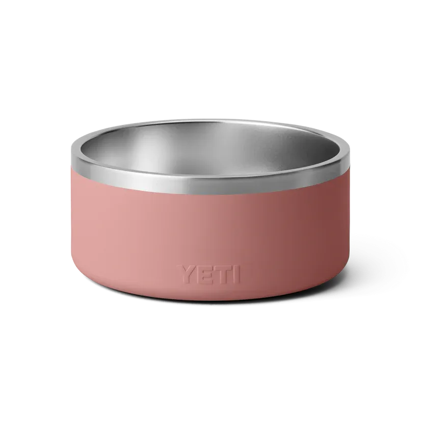 Yeti Boomer 8 Dog Bowl Sandstone Pink